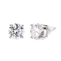 Orecchini Amen Donna Diamond in Argento Zircone ELP80BB - ELP80BB